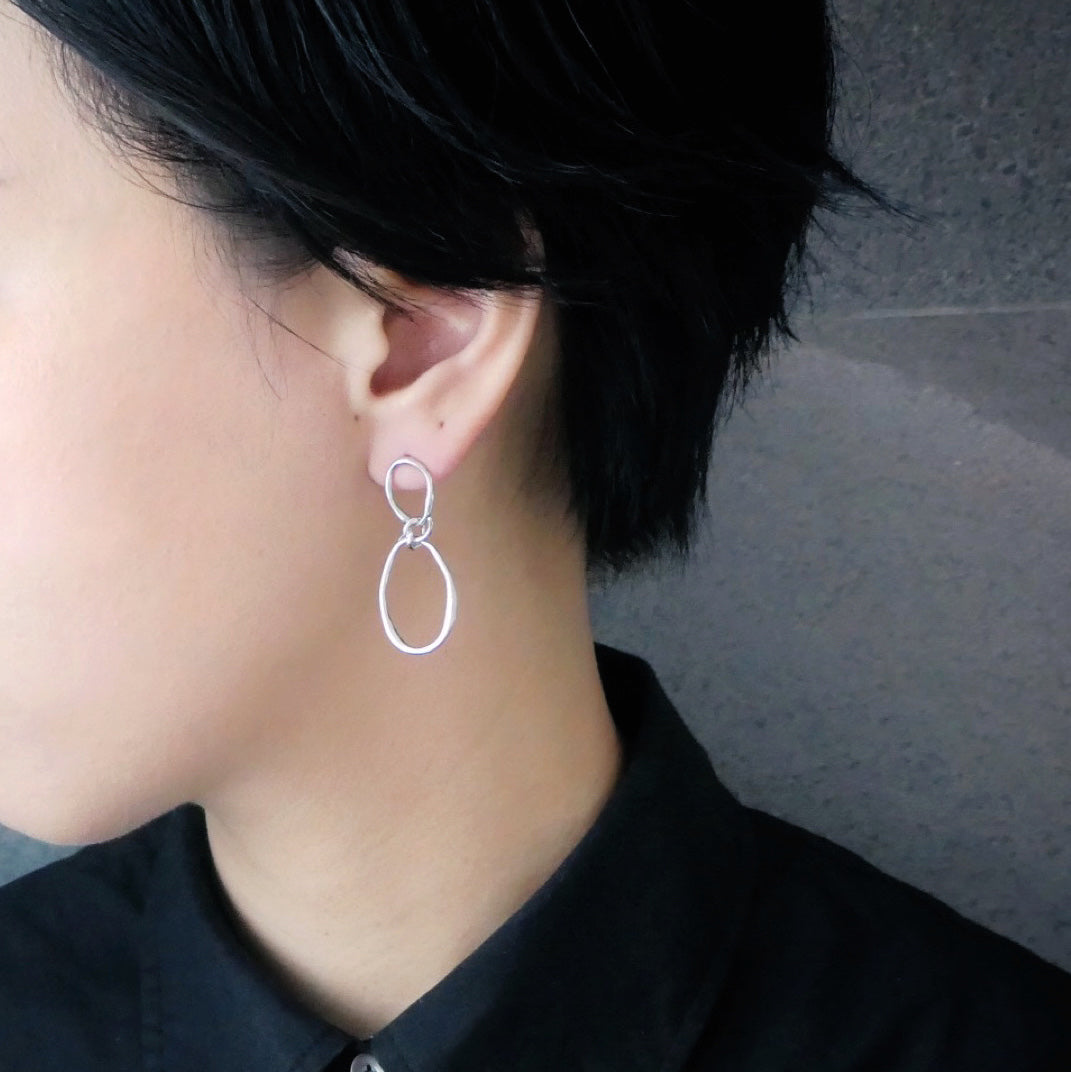 【CS191040】Sterling Silver Dangle Earrings