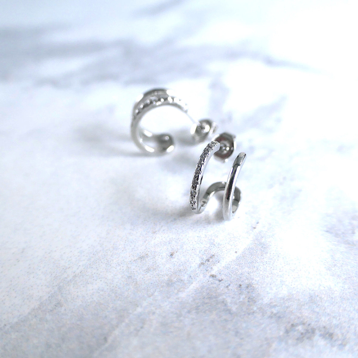 【SE220807】 Sterling Silver Stud Earrings
