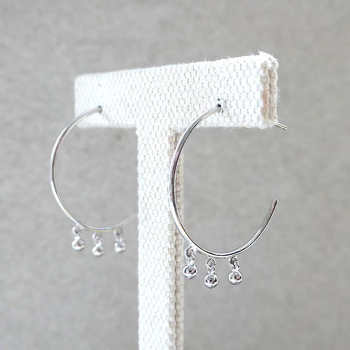 【CS200108】Sterling Silver Dangle Earrings