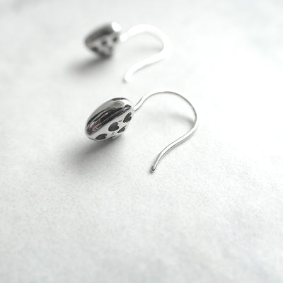 【SE230201】 Sterling Silver Hook Earrings