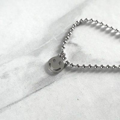 【BR210508】 Sterling Silver Charm Bracelet