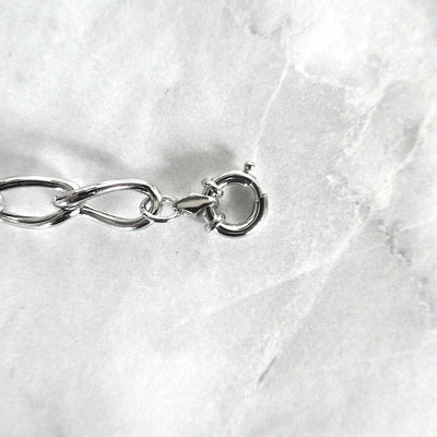 【SB210805】 Sterling Silver Chain Bracelet