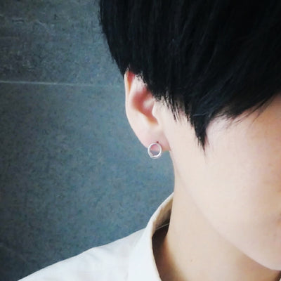 【SE210801】 Sterling Silver Stud Earrings
