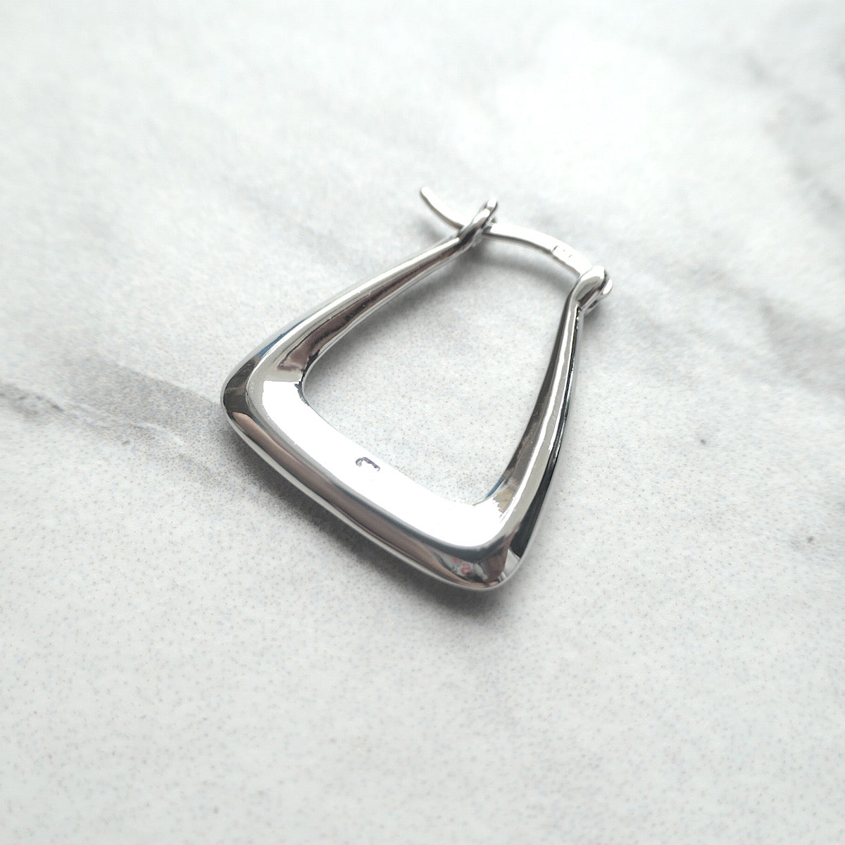 【CS200203】Sterling Silver Hoop Earrings