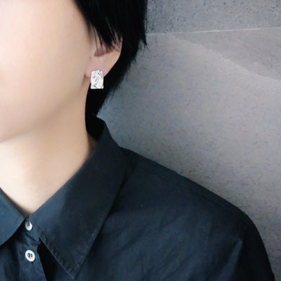 【CS200303】 Sterling Silver Stud Earrings