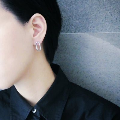 【CS201005】 Sterling Silver Stud Earrings