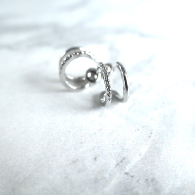 【SE220807】 Sterling Silver Stud Earrings
