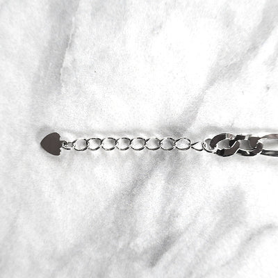 【SB210803】 Sterling Silver Chain Bracelet