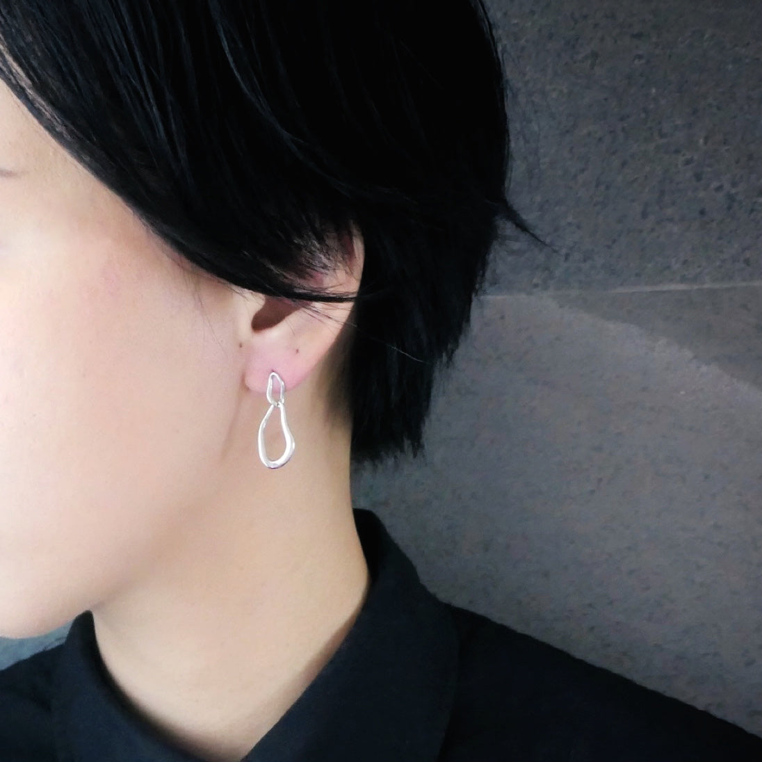 【CS191038】Sterling Silver Dangle Earrings