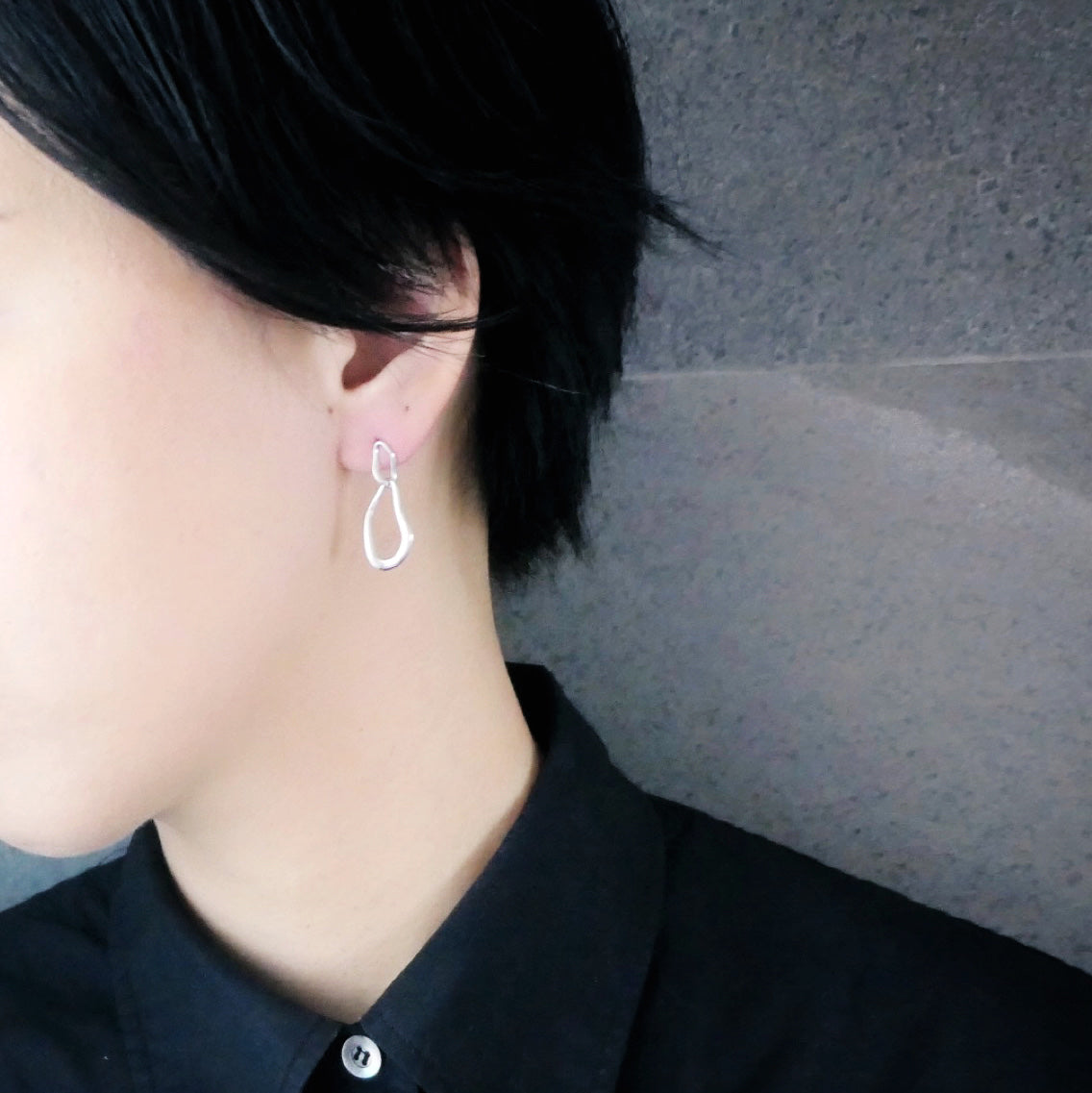 【CS191038】Sterling Silver Dangle Earrings