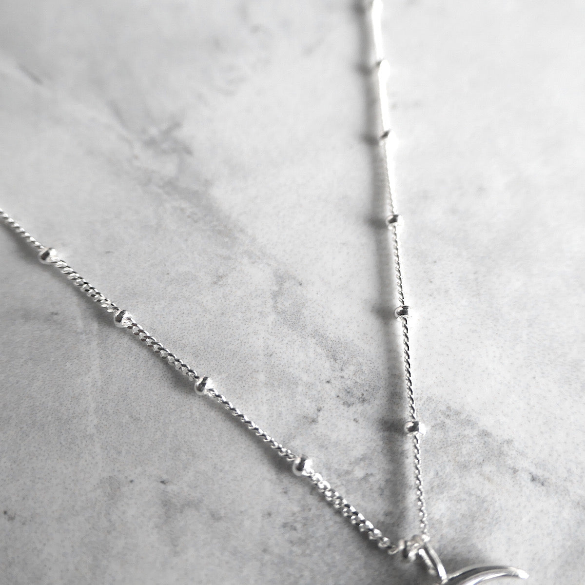 【SN211101】Sterling Silver Pendant Necklace