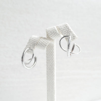 【CS200104】Sterling Silver Hoop Earrings