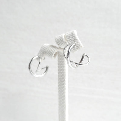 【CS200104】Sterling Silver Hoop Earrings